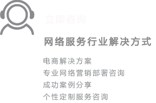 電商解決方案-專業網絡營銷部署咨詢-成功案例分(fēn)享-個(gè)性定制服務咨詢